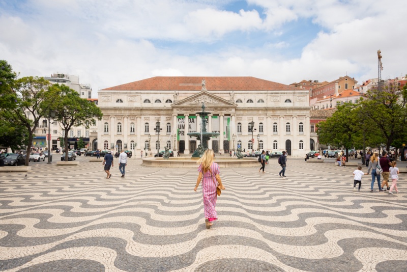 Best Things to do in Lisbon, Portugal: Rossio Square