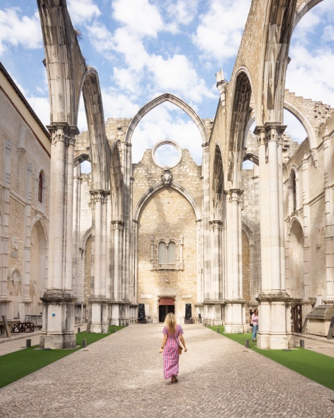 Best Things to see in Lisbon, Portugal: Carmo Convent