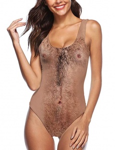 Weird Things to do in Portland, Oregon: Hairy Swimsuit