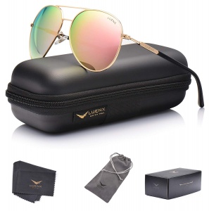 What to Pack for a Vacation in Morocco: Aviator Polarized Mirror Sunglasses