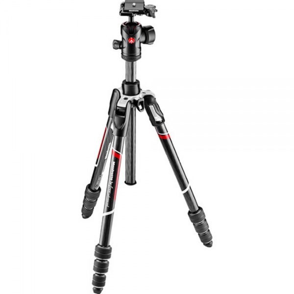 Best Travel Tripods (Lightweight & Portable): Manfrotto Befree Carbon Fiber Tripod