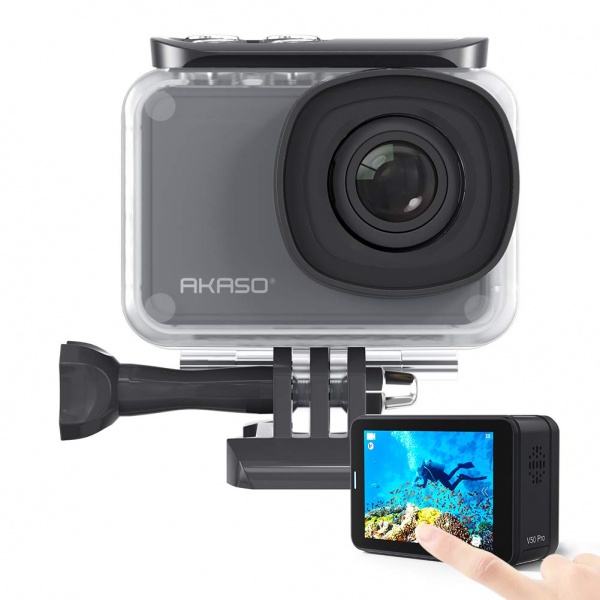 Holiday Gift Ideas for Friends Going Traveling: AKASO V50 Action Camera