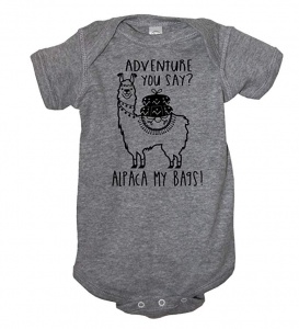 Perfect Gift List for Traveling Parents: Travel Inspired Onesie