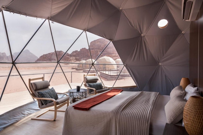 The Best Luxury Camps in Wadi Rum Jordan: Sun City Camp