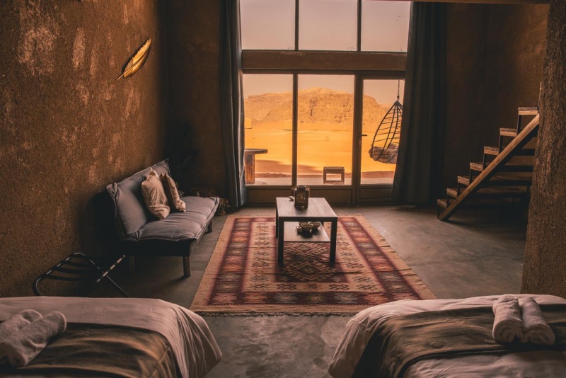 The Best Luxury Camps in Wadi Rum Jordan: Zeina Desert Lodge