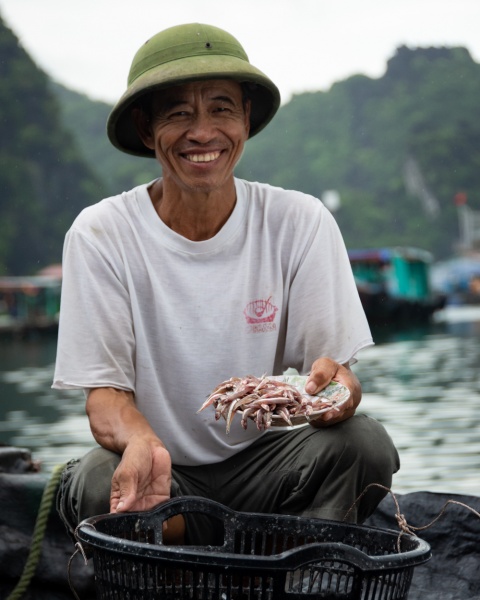 Things to do in Lan Ha Bay, Vietnam: Fisherman in Ben Beo Fishing Village