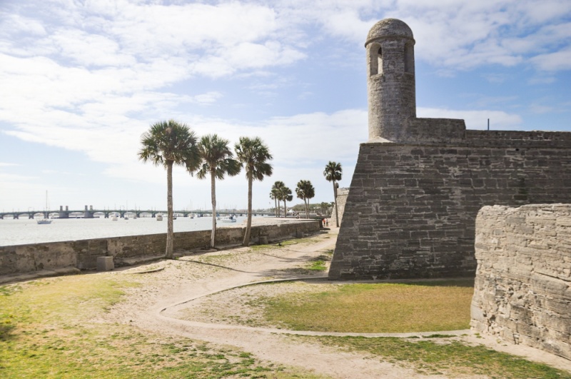 Best Places to see in Florida: Castille San Marcos, St. Augustine