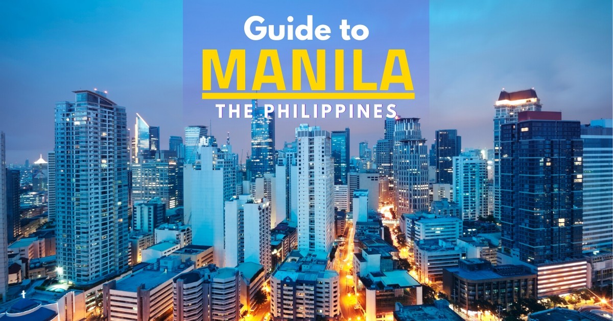 travel guidelines to manila philippines