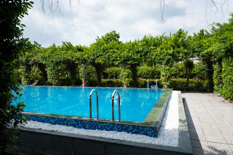 Mekong Lodge, Cai Be Vietnam: Swimming Pool