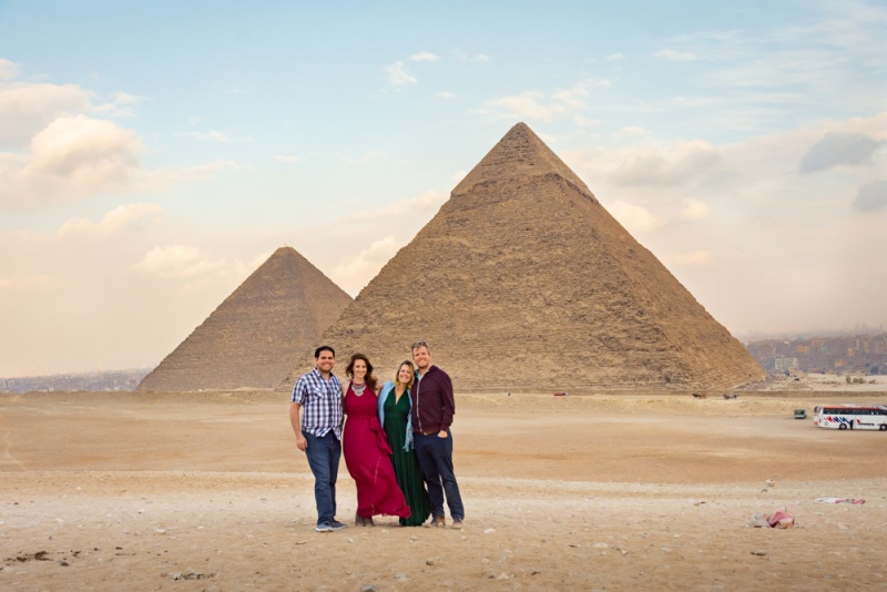 Tips for Traveling with Friends & Family: Pyramids, Egypt