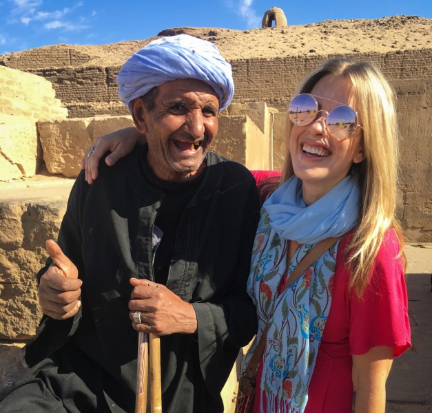 Egypt Travel Tips (Things to Know Before Visiting Egypt): Egyptian Man at Kom Ombo Temple