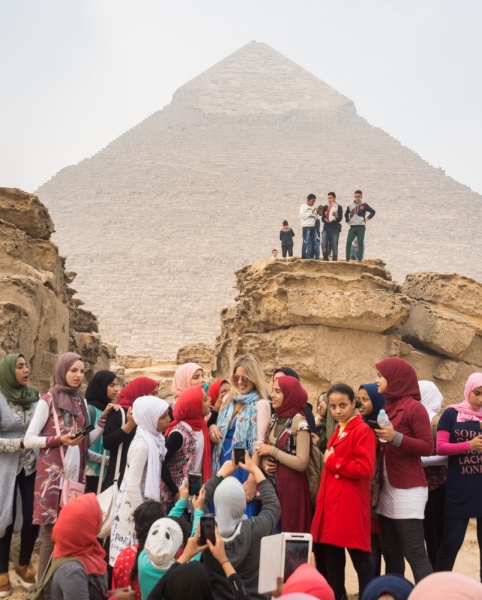 Egypt Travel Tips (Things to Know Before Visiting Egypt): Selfie at the Pyramids