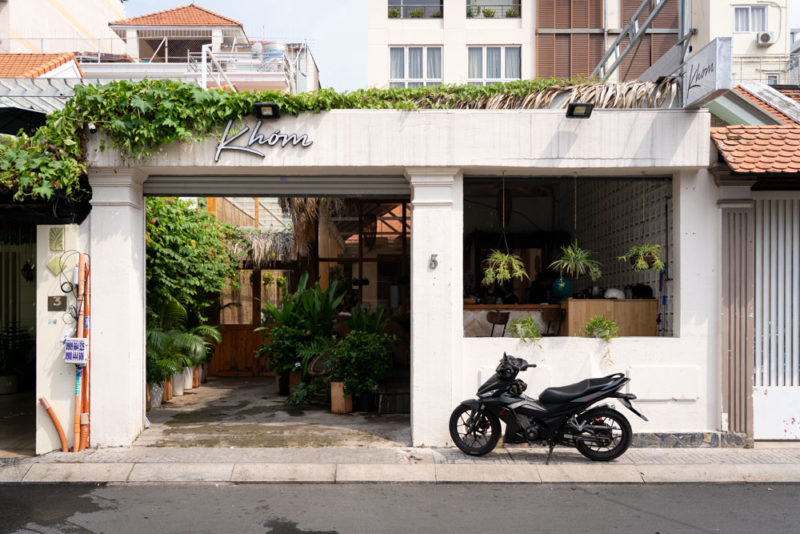 Best Cafes in Ho Chi Minh City: Khom Coffee & Tea
