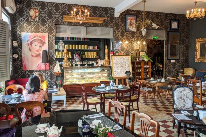 Best Cafes in Ho Chi Minh City: Villa Royal Antiques & Tea Room
