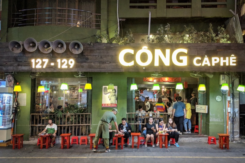 Best Coffee Shops in Saigon: Cong Ca Phe