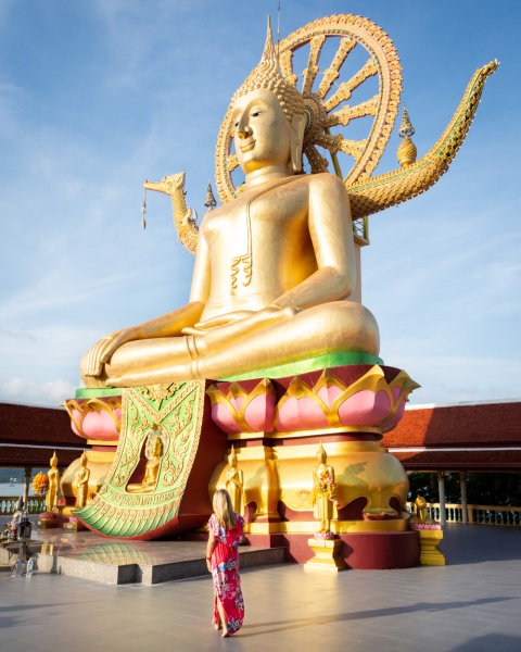 Best Things to do on Koh Samui, Thailand: Wat Phra Yai (Big Buddha)