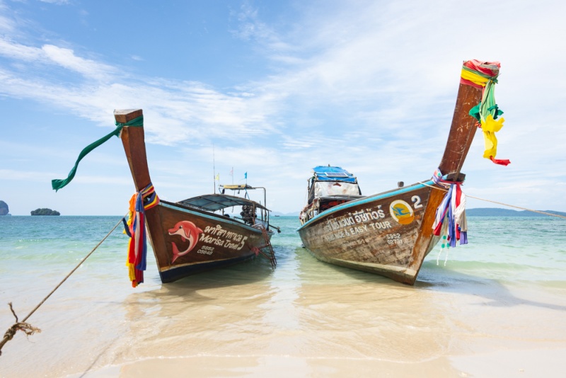 Guide to Koh Tao ,Thailand: Long Tail Boats