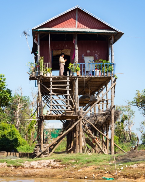 Kampong Phluk Stilt Village, Cambodia