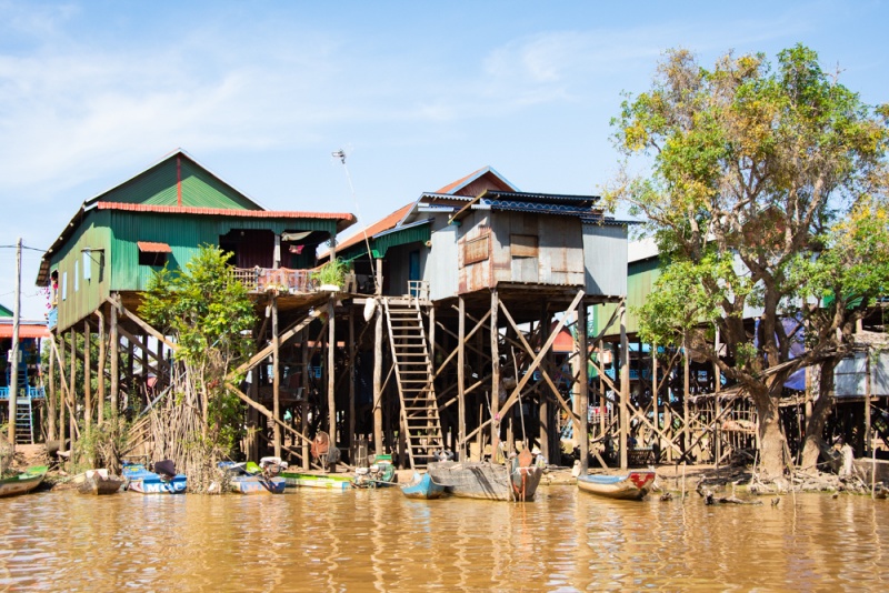 Kampong Phluk Stilt Village, Siem Reap, Cambodia