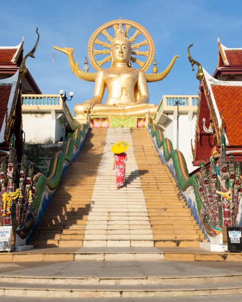Koh Samui, Thailand - Best Things to do: Wat Phra Yai (Big Buddha)