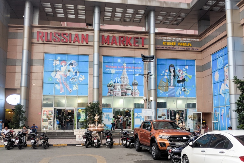 Shopping in Saigon, Vietnam: Russian Market