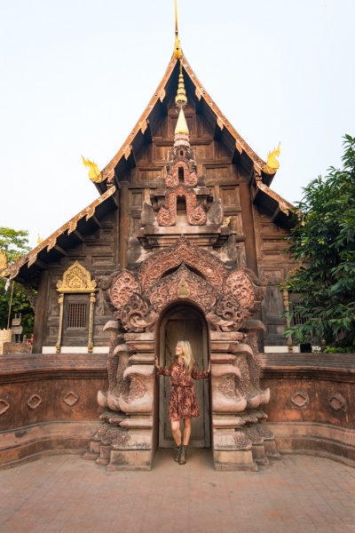 Thailand 2 Week Itinerary: Wat Phan Tao, Chiang Mai