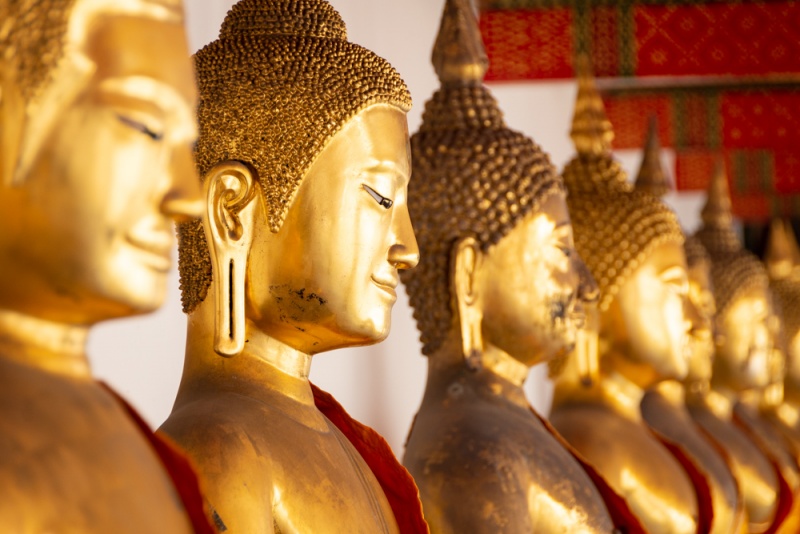 Thailand Itinerary - 2 Weeks: Buddha Statues at Wat Pho, Bangkok