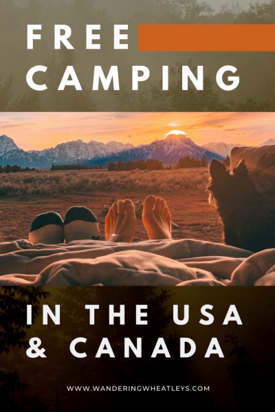 Free Camping in the USA & Canada: How to Find Free Campsites, Overnight Parking, and Boondocking Spots