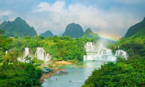 Ban Giac Waterfall, Vietnam (Detian Falls)