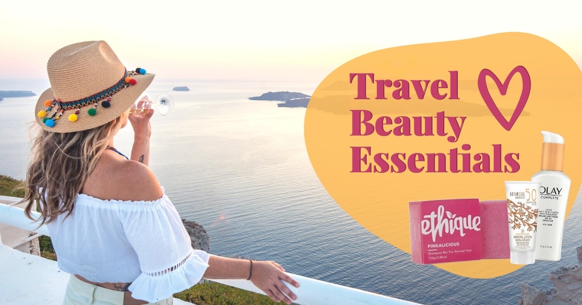 travel with beauty products