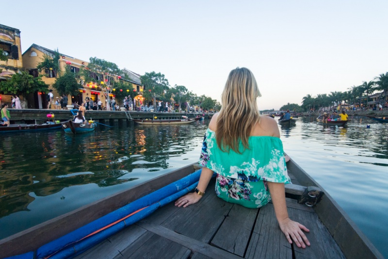 Best Tours in Hoi An, Vietnam: Sunset Boat Cruise on the Thu Bon River