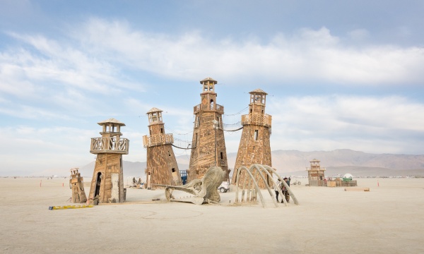 What Not to Pack for Burning Man: Black Rock Lighthouse Art Installation