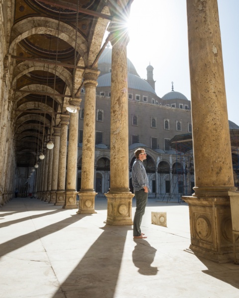 3 Days in Cairo, Egypt (Itineray): Courtyard of the Mosque of Muhammad Ali