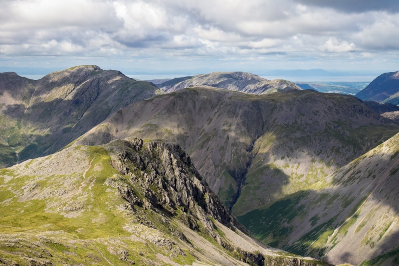 Best Lakes District Hikes, England (UK): View from Scafell Pike