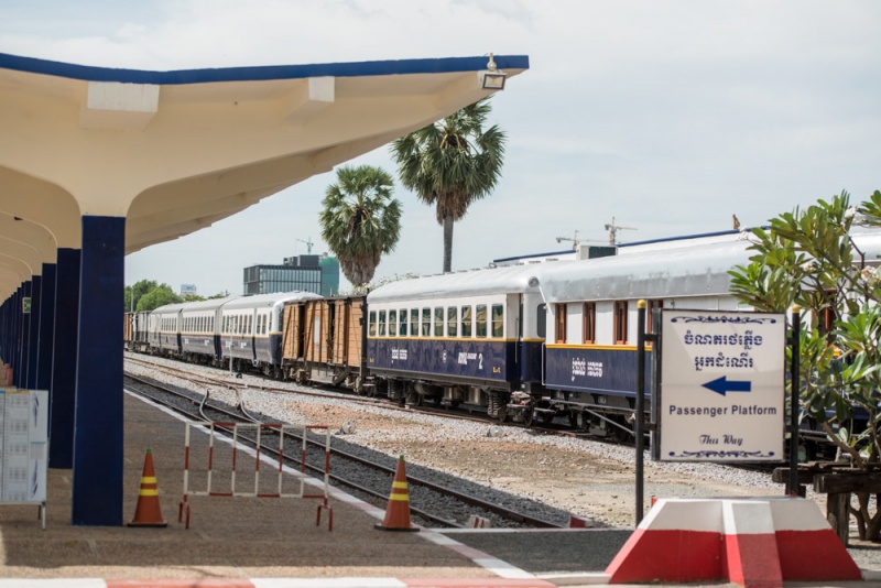 Phnom Penh to Sihanoukville (Koh Rong), Cambodia: Train