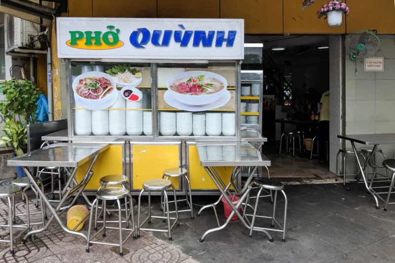 Best Pho in Ho Chi Minh City (Saigon): Pho Quynh