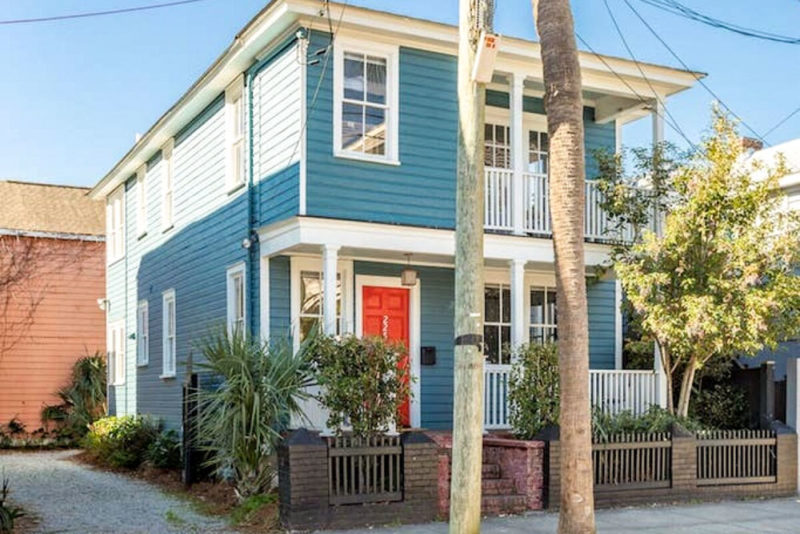 Unique Airbnbs in Charleston, South Carolina: Beachy King Street Home