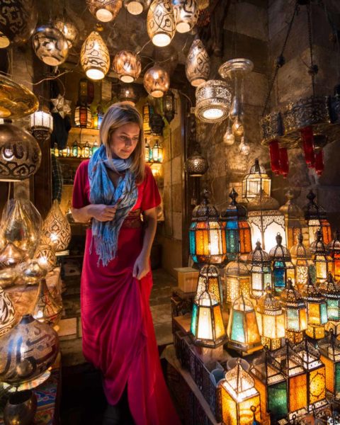 Best Travel Souvenir Ideas: Egyptian Lamps in Cairo