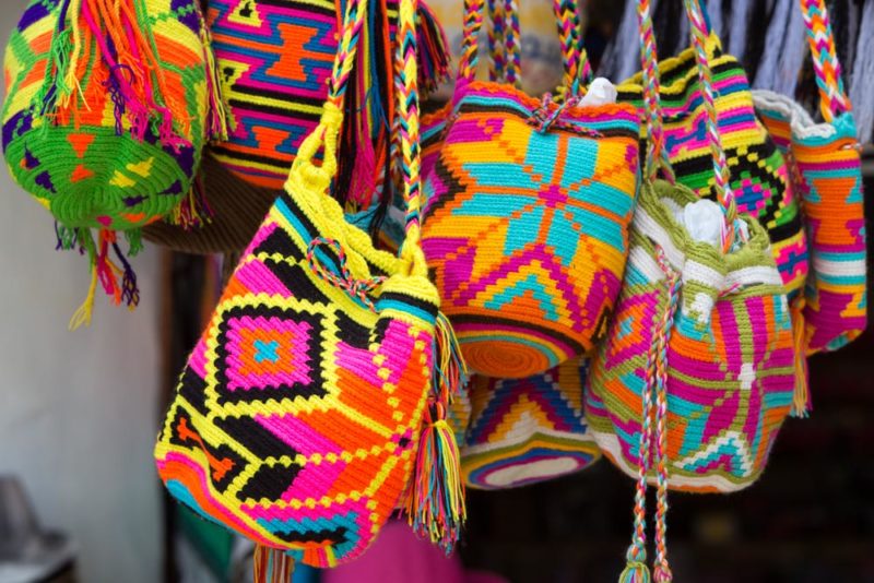 Best Travel Souvenir Ideas: Wayuu Bags in Colombia