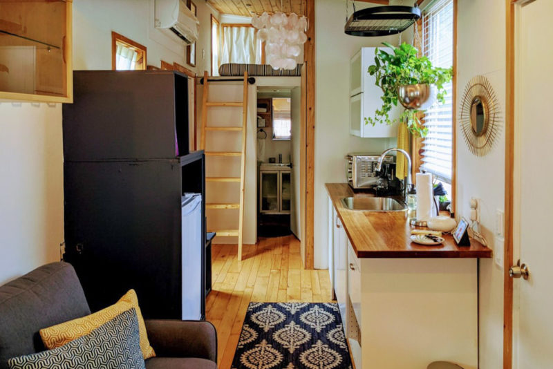 Cool Airbnbs in Austin, Texas: Crystal Casita
