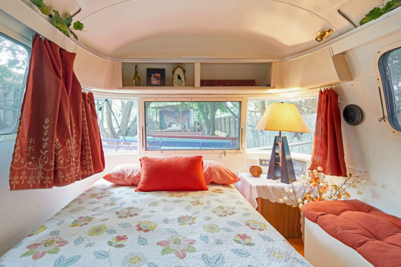 Cool Airbnbs in Austin, Texas: Vintage Airstream Trailer