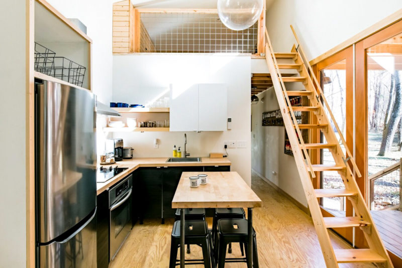 Coolest Airbnbs in Asheville, North Carolina: Cozy Upscale Cabin