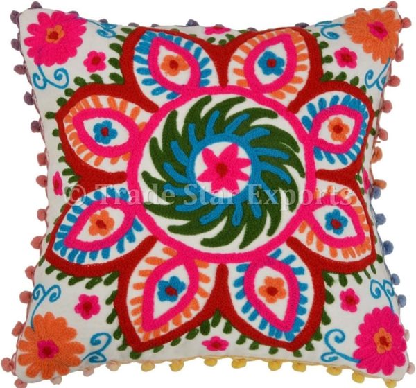 My Favorite Travel Treasures: Suzani Pillowcase from Uzbekistan
