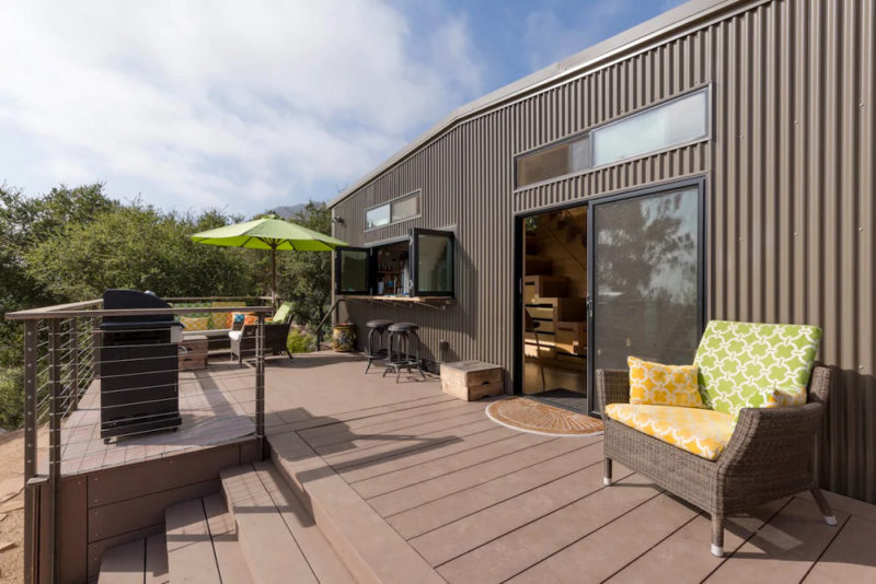 Best Airbnbs in Santa Barbara, California: Ocean View Tiny House