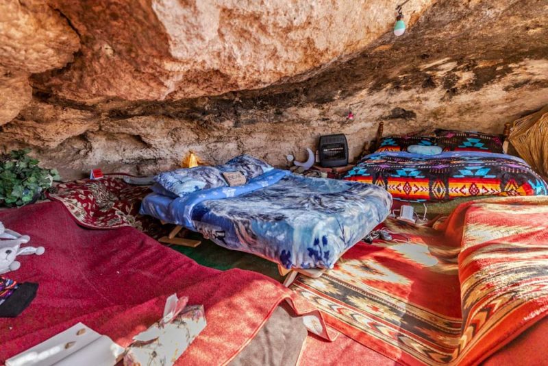 Best Airbnbs in Sedona, Arizona: Cave Camping
