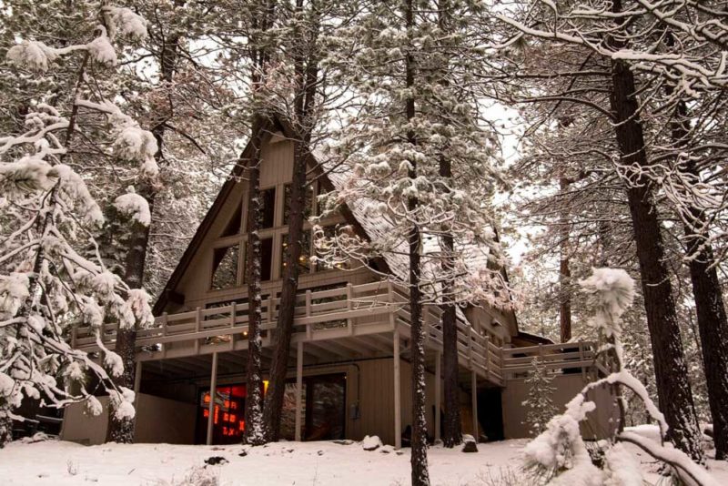 Cool Airbnbs in Bend, Oregon: The Stay Away A-Frame Cabin