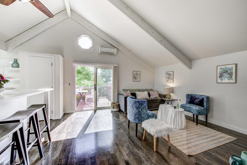 Cool Airbnbs in Boulder, Colorado: Bright, Tranquil Home