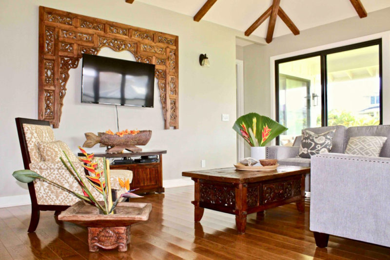 Cool Airbnbs in Poipu, Kauai: Hale Luna