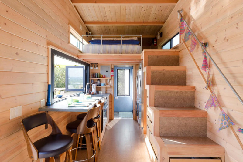 Cool Airbnbs in Santa Barbara, California: Ocean View Tiny House
