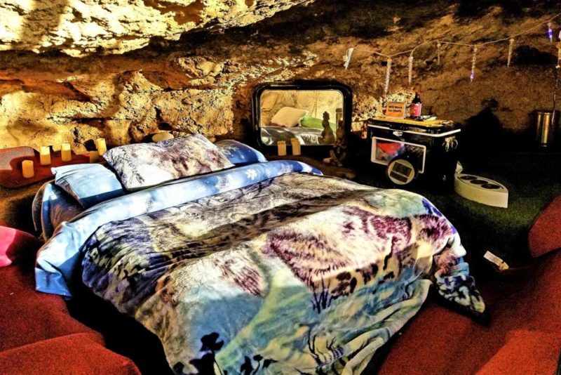 Cool Airbnbs in Sedona, Arizona: Cave Camping